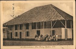 Administrateurs Huis Gedong Djohore, 1876 Postcard
