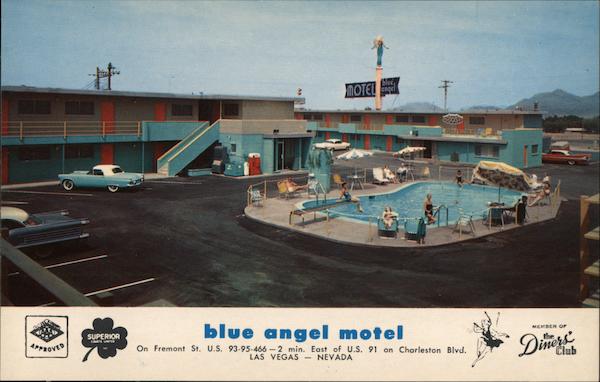 Blue Angel Motel Las Vegas Nevada