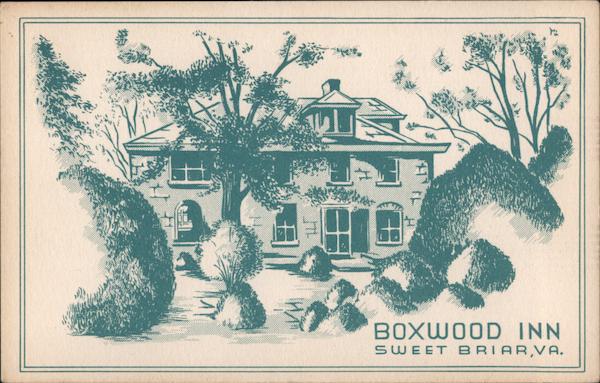 Boxwood inn Sweet Briar Virginia