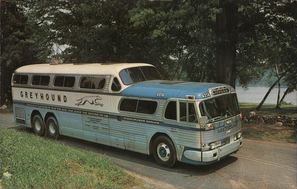 Greyhound Scenicruiser Buses