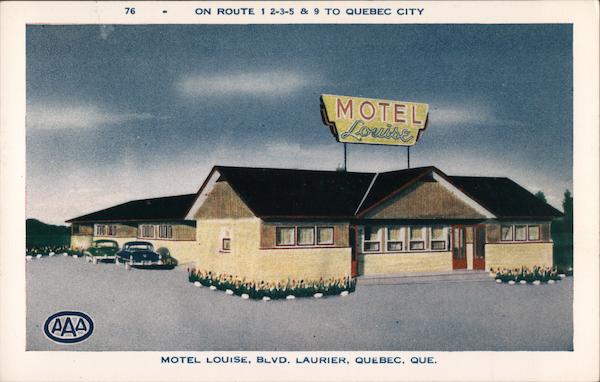 Motel Louise, Blvd Laurier QC Canada Quebec