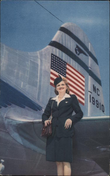 The System of the Flying Clippers, Stewardess Airline Advertising
