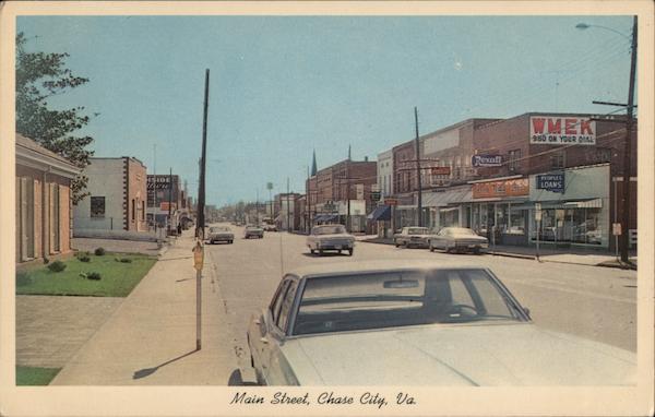Central Business District, Chase City, Virginia
