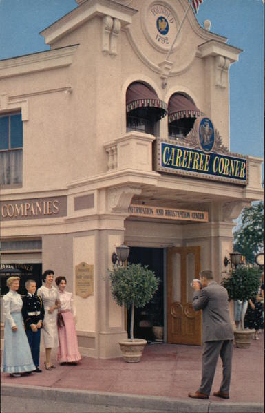 Carefree Corner - Disneyland Anaheim California