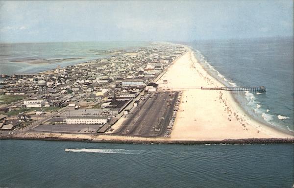 Aerial View of Ocean City Maryland