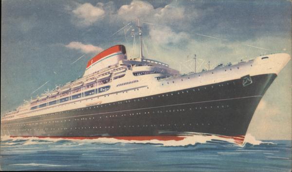 S/S Cristoforo Colombo and S/S Andrea Doria Cruise Ships