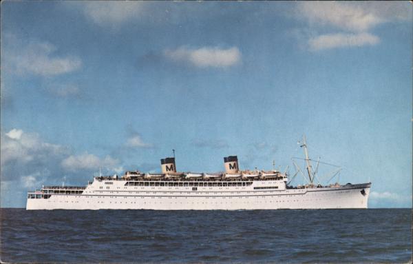SS Lurline - Matson Lines Luxury Liner Boats, Ships