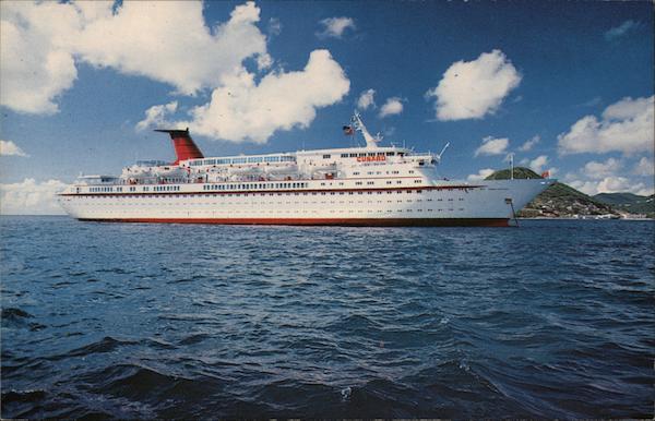 M. V. Cunard Princess Bahamas Caribbean Islands