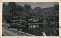 Entrance to the Glenwood Millrift, PA Postcard Postcard Postcard