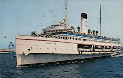 S.S. "Catalina" In Avalon Bay Santa Catalina Island, CA Postcard Postcard Postcard