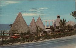 Frente Hotel Garza Blanca Postcard