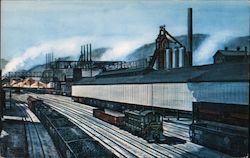 Pittsburgh Steel Company at Monessen, PA - Howard Fogg Postcard