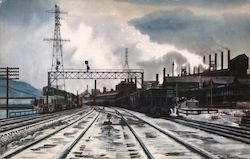 Edgar Thomson Works, United States Steel Corporation Braddock, PA Postcard Postcard Postcard