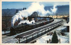 The Pittsburgh & Lake Erie Railroad Company Postcard