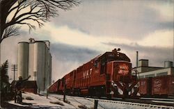 Missouri - Kansas-Texas Railroad Company Trains, Railroad Postcard Postcard Postcard
