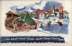 New England - Cradle of American History Postcard