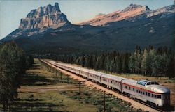 The Canadian and Mount Eisenhower Postcard