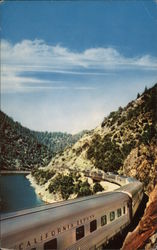 The California Zephyr Postcard