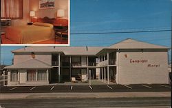 Lamplight Motel Postcard