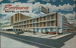 Eastbourne Motel & Hotel Atlantic City, NJ Postcard Postcard Postcard