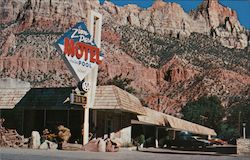 Zion Park Motel & Market Postcard