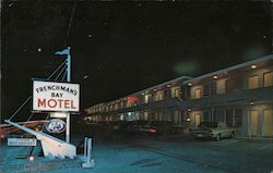 Frenchman's Bay Motel Bar Harbor, ME Postcard Postcard Postcard