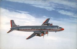 American Airlines DC-7 Aircraft Postcard Postcard Postcard
