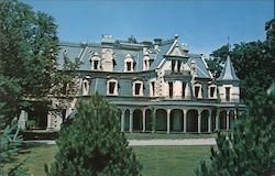 The Lockwood-Mathews Mansion Museum Norwalk, CT Postcard Postcard 