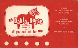 The Dahla Horse Postcard