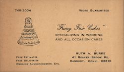 Fancy Fair Cakes Postcard