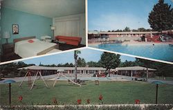 Sequoyah Motel & Restaurant Postcard