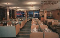 Village Restaurant Atlantic City, NJ Postcard Postcard Postcard