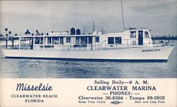 Go Deep Sea Fishing on the Misselsie Clearwater Beach, FL Postcard Postcard Postcard