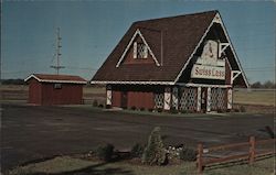 Swiss Lass Cheese House Postcard