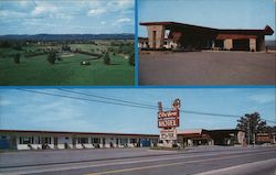 City View Motel Postcard