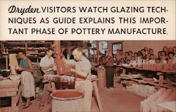 Dryden Potteries, Inc. Hot Springs National Park, Arkansas Postcard