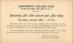 Dartmouth Club of New York Postcard