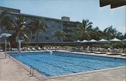 Swimming Pool at the Fabulous Mayaguez Hilton Mayguez, PR Puerto Rico Postcard Postcard Postcard