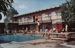The Country Place Motel Postcard