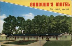 Goodwin's Motel Norway, ME Postcard Postcard Postcard