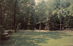Wilson Shelter House & Snack Bar, Indiana Dunes State Park Postcard
