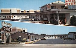 Garden View Motel Postcard
