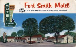 Fort Smith Motel Arkansas Postcard Postcard Postcard