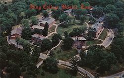 Aerial View of King College Postcard