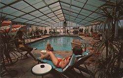 Indoor Swimming Pool - South of the Border South Carolina Postcard Postcard Postcard