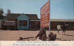 VX Ranch Curios Johnson City, TX Postcard Postcard Postcard