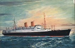 M.S. Berlin, Norddeutscher Lloyd Bremen Postcard