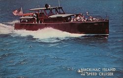 Mackinac Island - Via Speed Cruiser Saint Ignace, MI Postcard Postcard Postcard