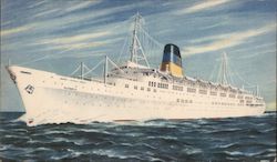 T.S.S. Olympia, Greek Line Postcard