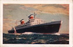 S.S. United States Postcard